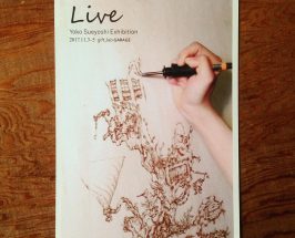 11/3-5 Yoko Sueyoshi Exhibition “Live” at gift_lab GARAGE in 清澄白河,Tokyo